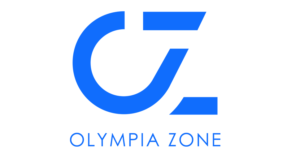 Logo and graphic language for the Olympia Zone Sports Innovation Center